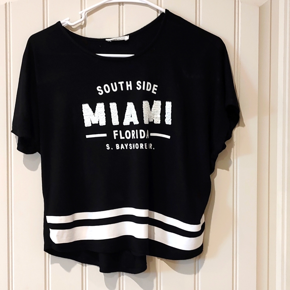 Girls short sleeve t-shirt, 10/12 youth
